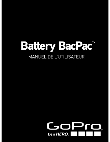 GoPro LCD BacPac Manuel utilisateur | Fixfr