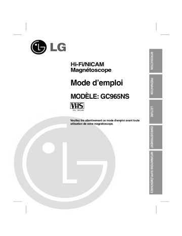 LG GC965NS Manuel du propriétaire | Fixfr