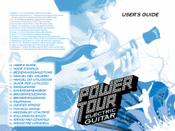 Hasbro POWER TOUR GUITAR Manuel utilisateur