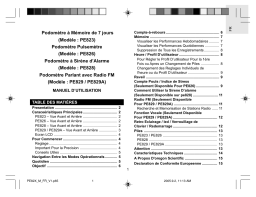 Oregon Scientific MR238 Manuel utilisateur