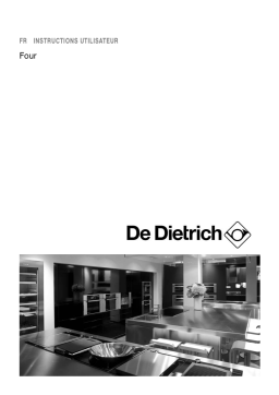 De Dietrich DOP6520X Manuel utilisateur