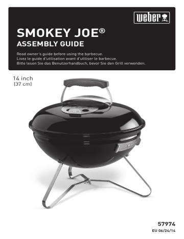 Manuel du propriétaire | Weber smokey joe silver Manuel utilisateur | Fixfr