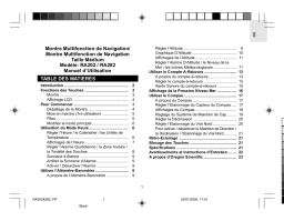 Oregon Scientific RA202 Manuel utilisateur