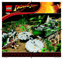 Lego 7626 Jungle Cutter Manuel utilisateur