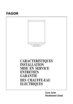 Fagor M-75S Manuel utilisateur