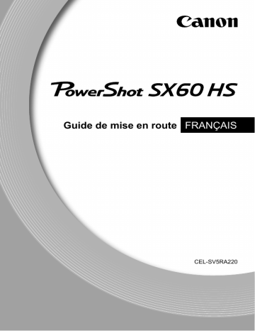 Mode d'emploi | Canon PowerShot SX60 HS Manuel utilisateur | Fixfr