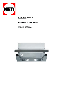 Bosch DFM063W50 Manuel utilisateur