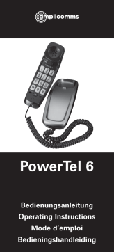 Amplicom PowerTel 6 Manuel utilisateur