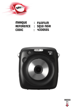 Fujifilm Instax Square SQ10 Manuel utilisateur