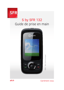 SFR 132 Manuel utilisateur