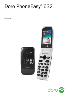 Doro PhoneEasy 632 Manuel utilisateur