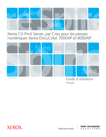 Xerox DocuColor 7000AP/8000AP Digital Press Mode d'emploi | Fixfr