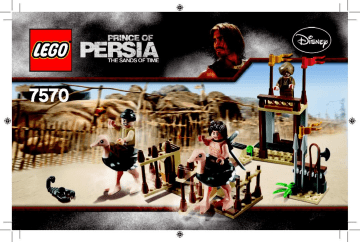 Guide d'installation | Lego 7570 The Ostrich Race Manuel utilisateur | Fixfr