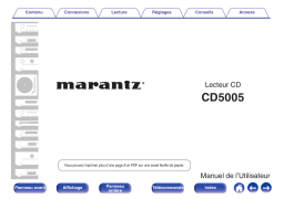 Marantz ND8006 Manuel utilisateur