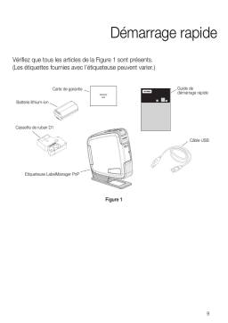 Dymo LabelManager® PnP Electronic Label Maker Manuel utilisateur