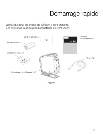 Dymo LabelManager® PnP Electronic Label Maker Manuel utilisateur | Fixfr