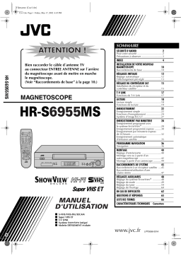 JVC HR-S6955MS Manuel utilisateur