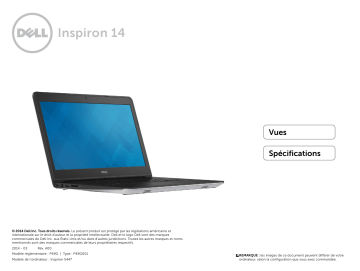 Dell Inspiron 5447 laptop spécification | Fixfr