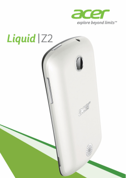 Acer Liquid Z2 Manuel utilisateur