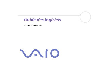 Manuel du propriétaire | Sony PCG-GRX616MP Manuel utilisateur | Fixfr