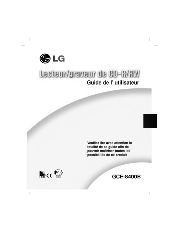 LG GCE-8400B Manuel du propriétaire | Fixfr