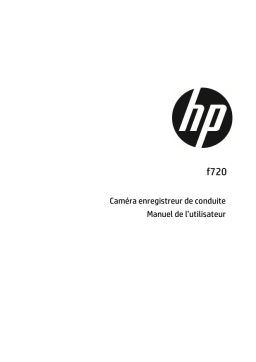 HP f558 Car Camcorder Manuel utilisateur