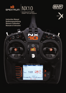 Spektrum NX10 10 Channel Transmitter Only Manuel utilisateur