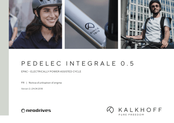 Manuel du propriétaire | Kalkhoff Neodrives Integrale Manuel utilisateur | Fixfr