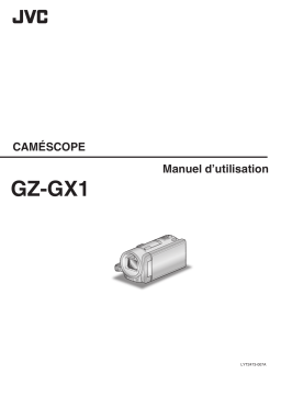 JVC GZ GX1 Manuel utilisateur