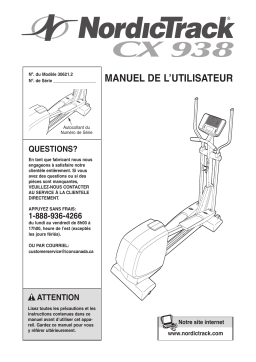 NordicTrack 30621.2 Manuel utilisateur