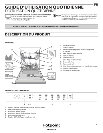 Mode d'emploi | Whirlpool HIE 2B19 C N Manuel utilisateur | Fixfr