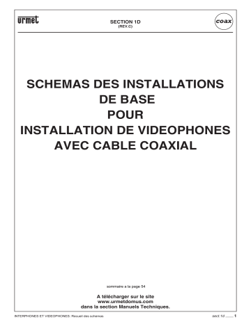 urmet domus MT101-016 F - Interphones et videophones Manuel utilisateur | Fixfr