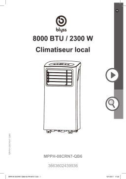 Blyss MPPH-08CRN7-QB6 Manuel utilisateur