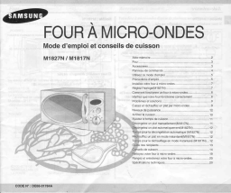 Samsung M1827N Manuel utilisateur