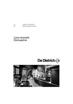 De Dietrich DVH940JE1 Manuel utilisateur