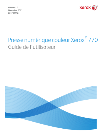 Xerox 770 Digital Color Press Mode d'emploi | Fixfr