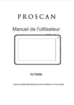 ProScan PLT 7035-D Manuel utilisateur