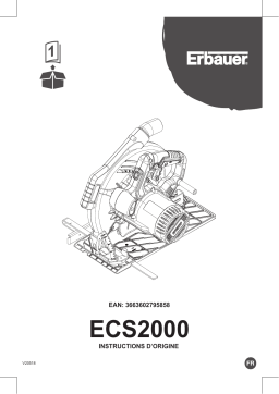 Erbauer ECS2000 Manuel utilisateur