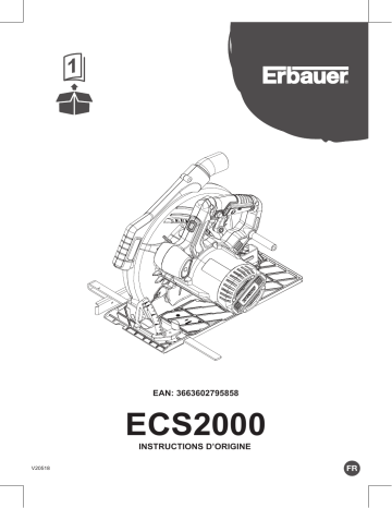 Erbauer ECS2000 Manuel utilisateur | Fixfr