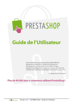 Prestashop 1.3 Manuel utilisateur