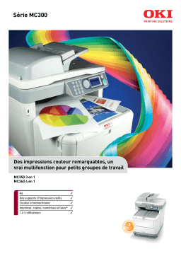 OKI MC360 Manuel utilisateur