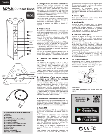 Hercules WAE Outdoor Rush  Manuel utilisateur | Fixfr