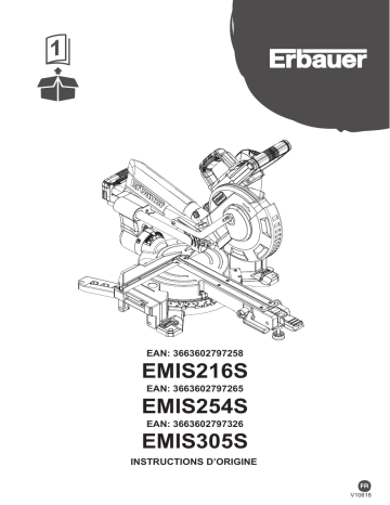 Erbauer EMIS254S Manuel utilisateur | Fixfr