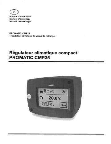 Manuel du propriétaire | DEVILLE PROMATIC CMP25 Manuel utilisateur | Fixfr