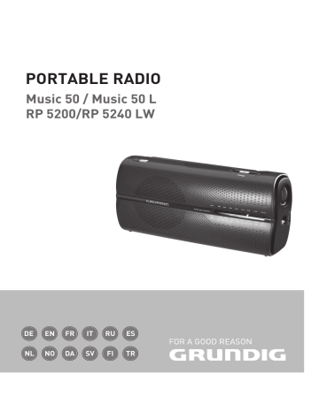 Manuel du propriétaire | Grundig MUSIC 50 LW Manuel utilisateur | Fixfr