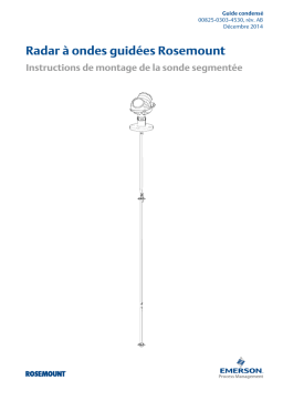 Rosemount 5300 et 3300 série Radar à ondes Manuel utilisateur