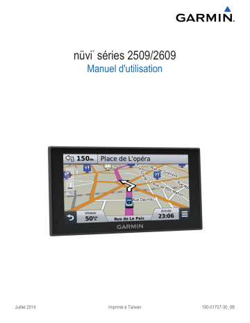 Mode d'emploi | Garmin Nüvi 2639 Manuel utilisateur | Fixfr