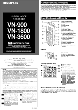 Olympus VN-900 Manuel utilisateur