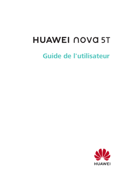 Huawei nova 5T Manuel utilisateur
