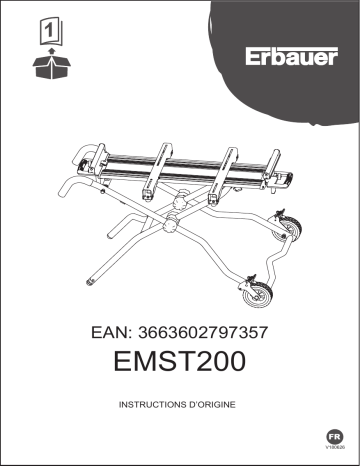 Erbauer EMST200 Manuel utilisateur | Fixfr